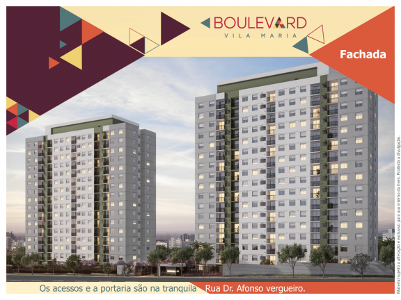 Imagem Apartamento com 3 Quartos à Venda, 63 m² em Vila Maria - São Paulo