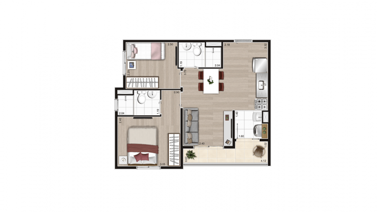 Imagem Apartamento com 2 Quartos à Venda, 38 m² em Jaguaré - São Paulo