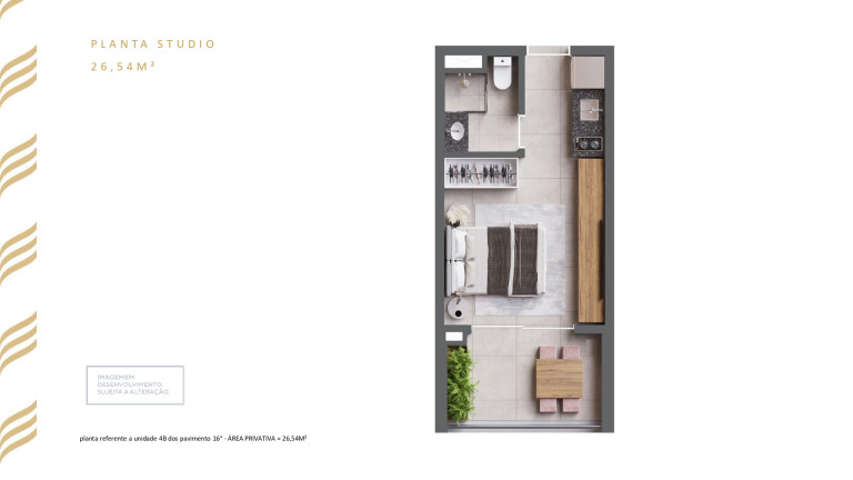 Imagem Apartamento à Venda, 26 m² em Vila Clementino - São Paulo