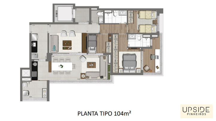 Imagem Apartamento com 4 Quartos à Venda, 162 m² em Pinheiros - São Paulo