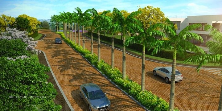 Imagem de fundo do condomínio Condomínio Entreverdes - Vila Brandina - Campinas - SP