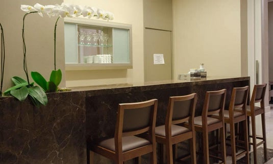 Imagem de fundo do condomínio Condomínio Estanconfor Villa Olímpia Flat Hotel - Vila Olímpia - São Paulo - SP