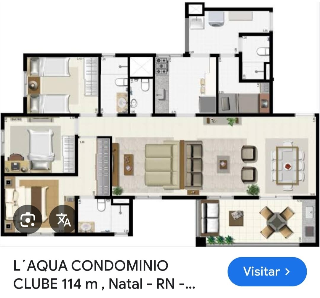 Foto do imóvel Apartamento com 3 Quartos à Venda, 114 m² em Neópolis - Natal Foto do imóvel Apartamento com 3 Quartos à Venda, 114 m² em Neópolis - Natal