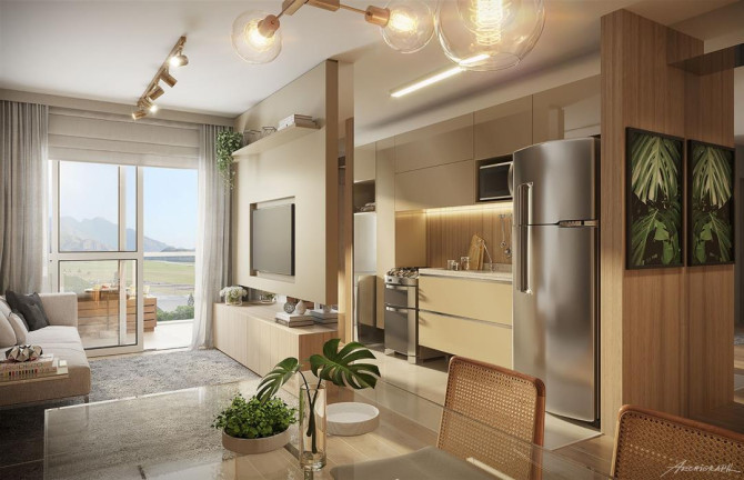 Imagem Apartamento com 2 Quartos à Venda, 52 m²em Marechal Hermes - Rio de Janeiro