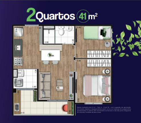 Imagem Apartamento com 2 Quartos à Venda,  em Jardim Celeste - São Paulo