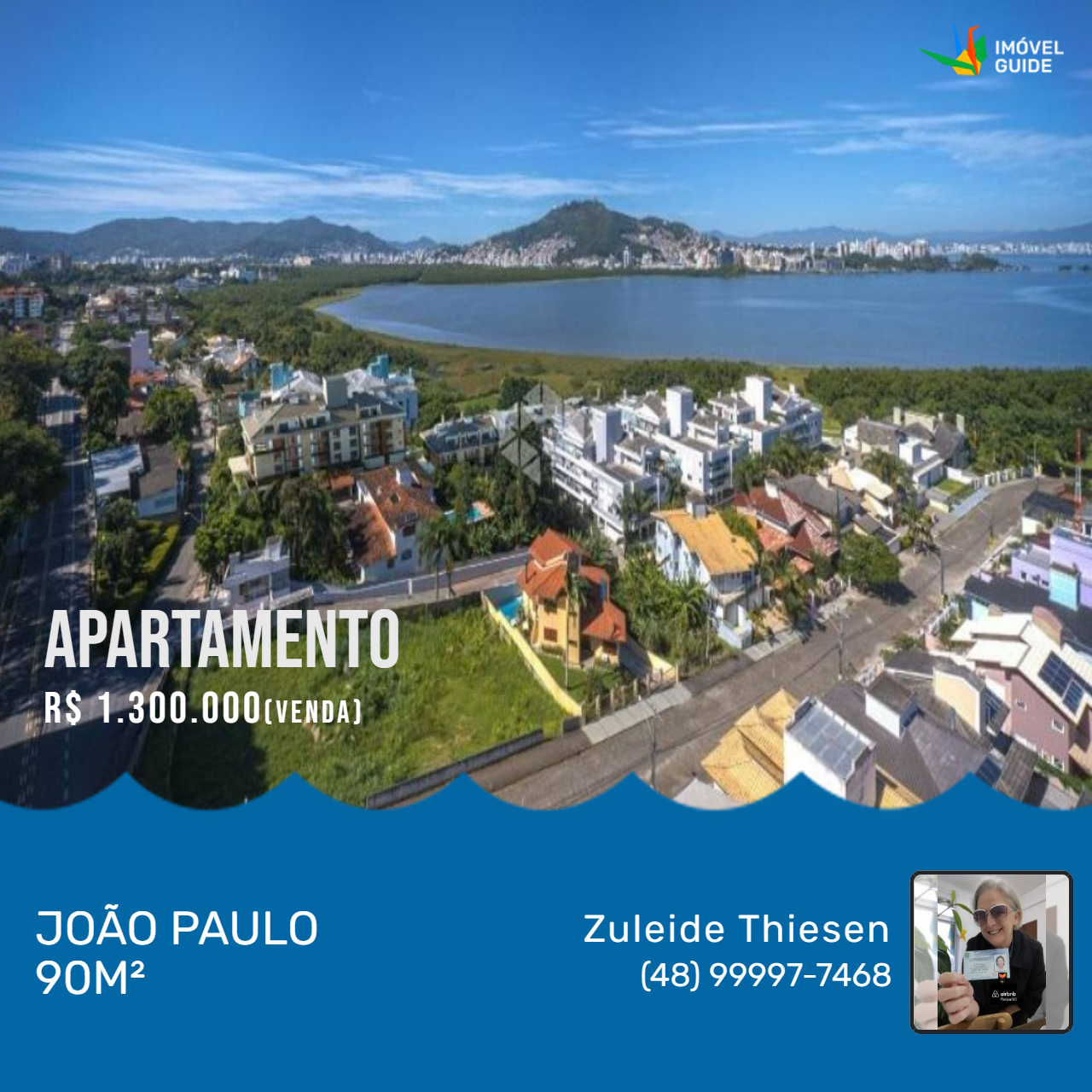 Imagem Apartamento com 2 Quartos à Venda, 90 m²em João Paulo - Florianópolis