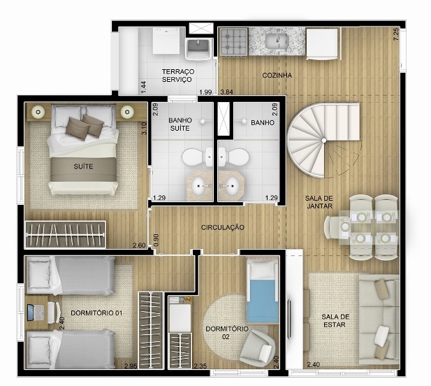 Imagem de fundo do condomínio Condomínio Fatto Momentos - Sousas - Campinas - SP