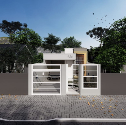 Imagem Casa com 3 Quartos à Venda, 90 m² em Petrópolis - Passo Fundo