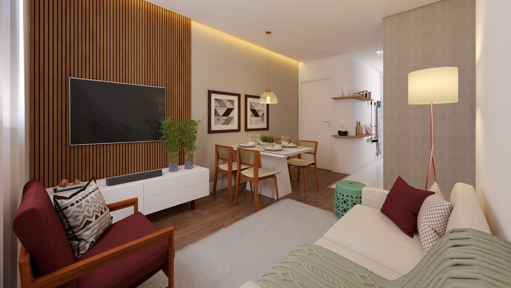 Foto do imóvel Apartamento com 1 Quarto à Venda, 41 m²em Campo Grande - Rio de Janeiro