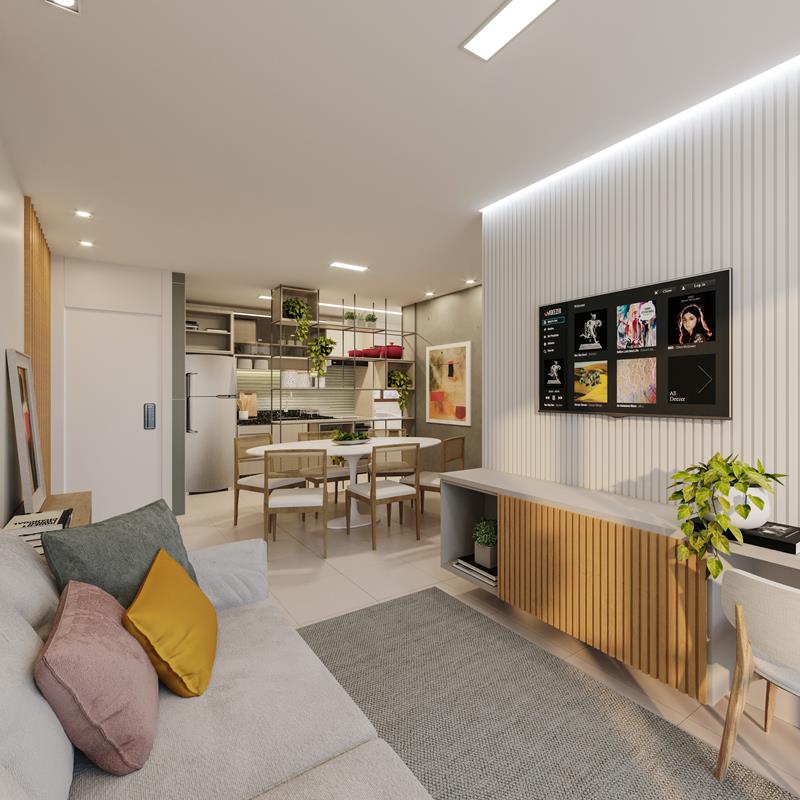 Imagem Apartamento com 2 Quartos à Venda, 55 m²em Nova Descoberta - Natal