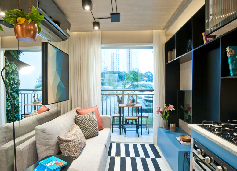 Imagem Apartamento com 1 Quarto à Venda, 27 m²em Jardim Caravelas - São Paulo
