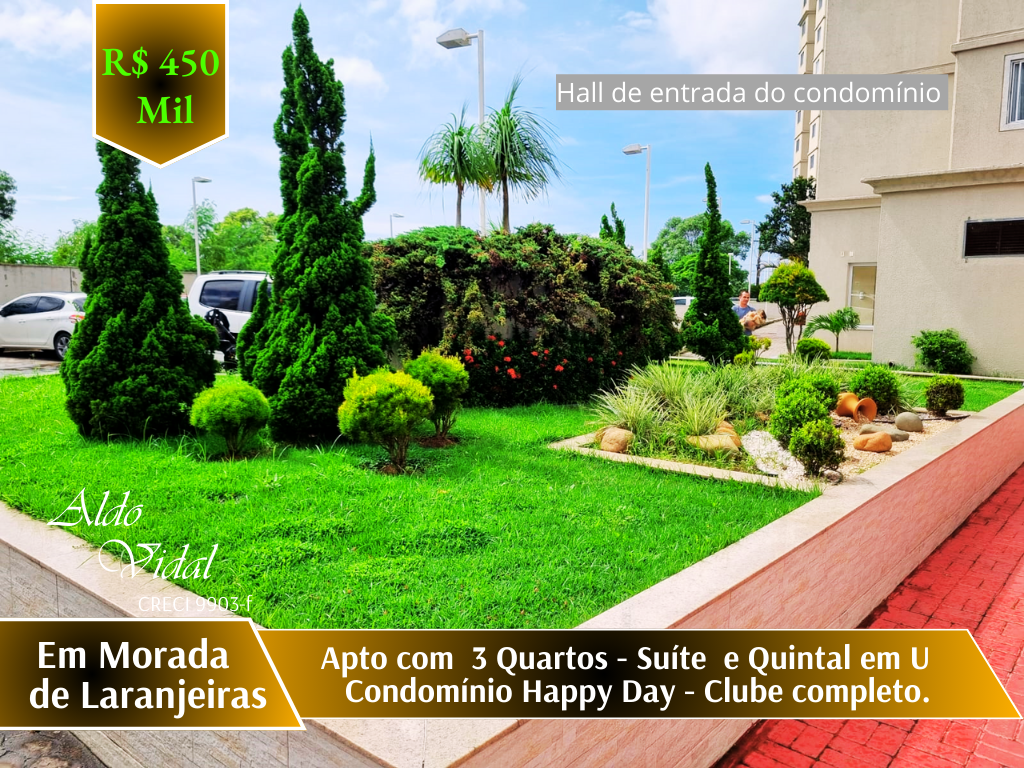 Foto do imóvel Apartamento com 3 Quartos à Venda, 70 m²em Morada de Laranjeiras - Serra