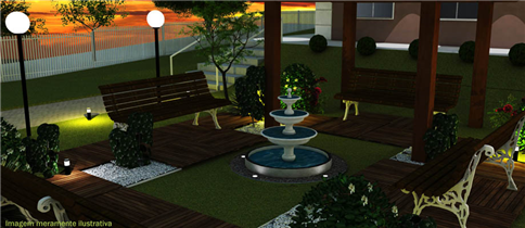 Imagem de fundo do condomínio Condomínio Green Park 2 Curitiba - Capao Raso - Curitiba - PR