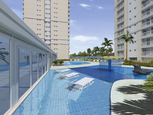 Imagem de fundo do condomínio Condomínio - Helbor Acqualife Chácara Santo Antônio - São Paulo - SP