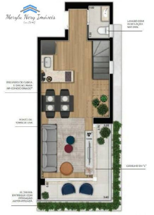 Imagem Apartamento com 1 Quarto à Venda, 73 m² em Moema - São Paulo