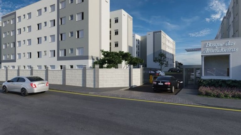 Imagem Imóvel com 2 Quartos à Venda, 40 m² em Amendoeira - São Gonçalo