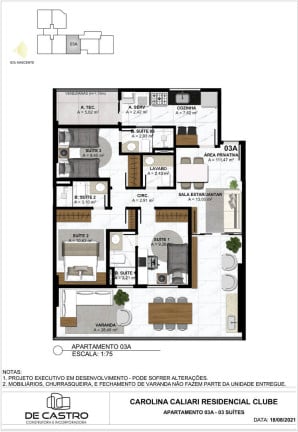 Foto do imóvel Apartamento com 3 Quartos à Venda, 111 m² em Itapuã - Vila Velha Foto do imóvel Apartamento com 3 Quartos à Venda, 111 m² em Itapuã - Vila Velha