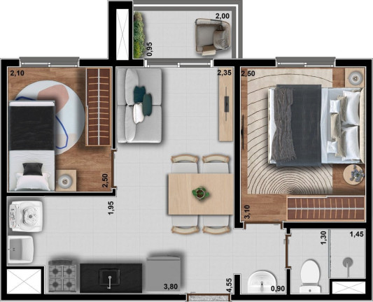 Imagem Apartamento com 2 Quartos à Venda, 38 m² em Nossa Senhora Do ó - São Paulo