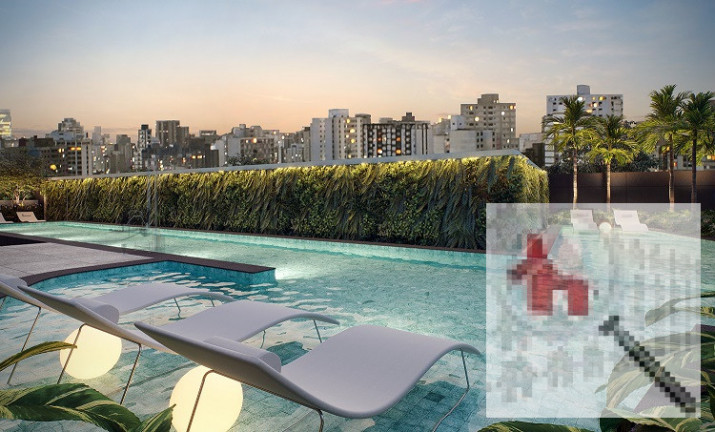 Imagem Apartamento com 1 Quarto à Venda, 25 m² em Brooklin - São Paulo