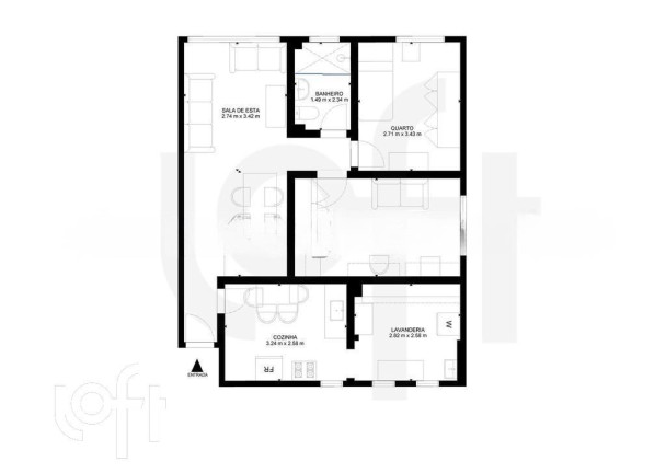 Foto do imóvel Apartamento com 2 Quartos à Venda, 68 m² em Ipiranga - São Paulo