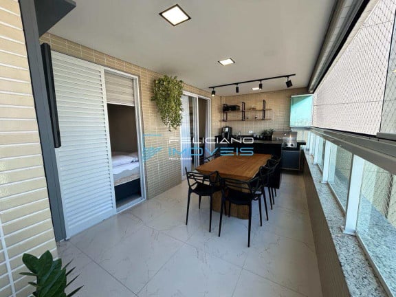 Foto do imóvel Apartamento com 3 Quartos à Venda, 124 m² em Canto Do Forte - Praia Grande