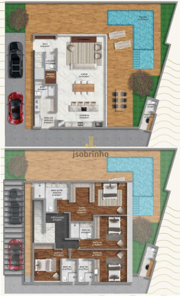Imagem Casa de Condomínio com 4 Quartos à Venda, 299 m² em Praia Do Estaleiro - Balneário Camboriú