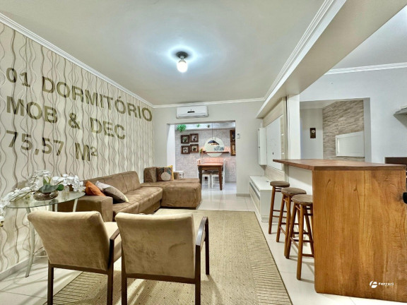 Foto do imóvel Apartamento com 1 Quarto à Venda, 75 m² em Centro - Capão Da Canoa