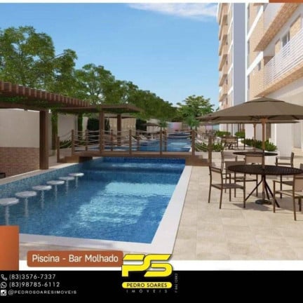 Foto do imóvel Apartamento com 2 Quartos à Venda, 57 m² em Jardim Cidade Universitária - João Pessoa