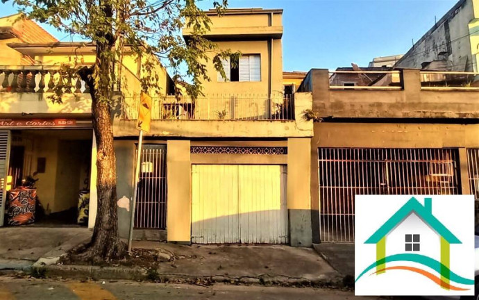 Foto do imóvel Sobrado com 2 Quartos à Venda, 182 m² em Vila Palmares - Santo André