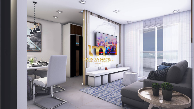 Imagem Apartamento com 2 Quartos à Venda, 62 m² em Solemar - Praia Grande