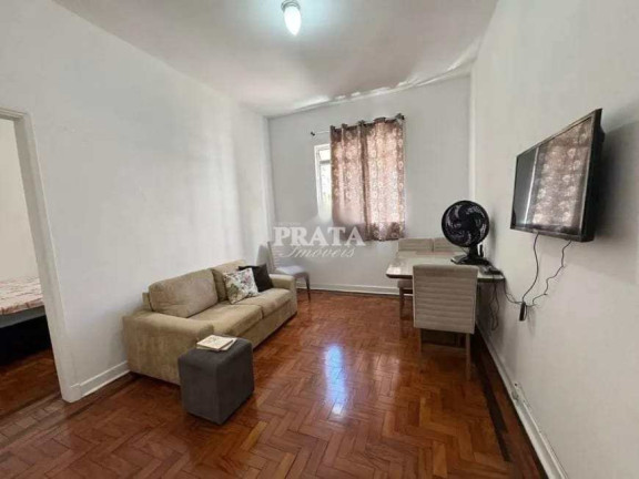 Foto do imóvel Apartamento com 1 Quarto à Venda, 56 m² em Boqueirão - Santos