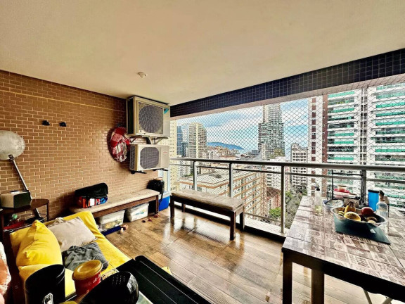 Foto do imóvel Apartamento com 3 Quartos à Venda, 88 m² em Pompéia - Santos