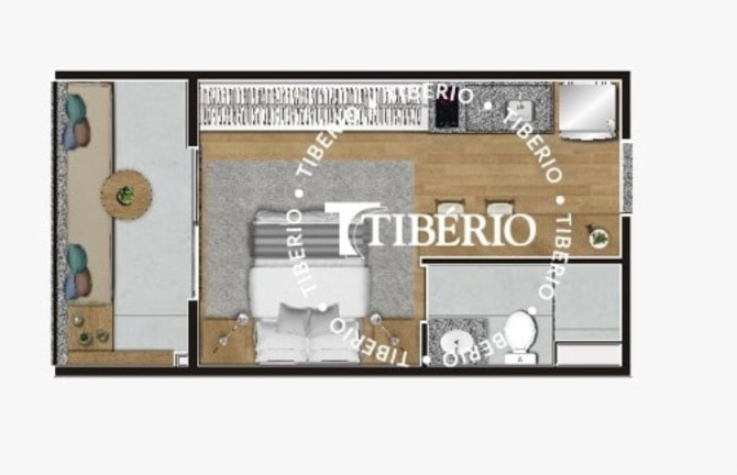Imagem Apartamento com 1 Quarto à Venda, 24 m² em Campo Belo - São Paulo