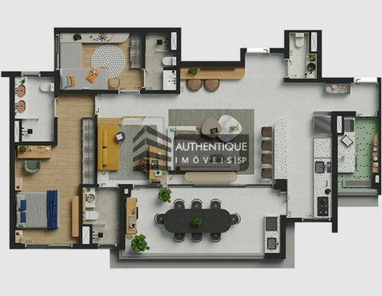 Foto do imóvel Apartamento com 3 Quartos à Venda, 131 m² em Vila Mariana - São Paulo