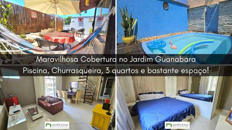 Imagem Cobertura com 3 Quartos à Venda, 162 m² em Jardim Guanabara - Rio De Janeiro