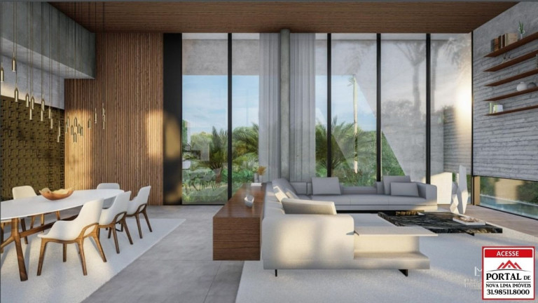 Imagem Casa com 5 Quartos à Venda, 660 m² em Alphaville Lagoa Dos Ingleses - Nova Lima