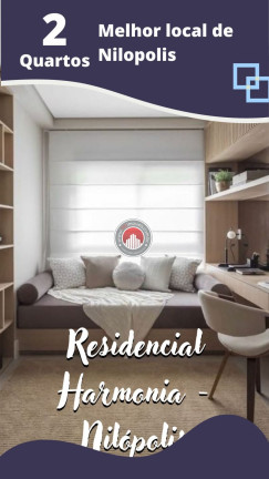 Foto do imóvel Apartamento com 2 Quartos à Venda, 46 m² em Centro - Nilopolis