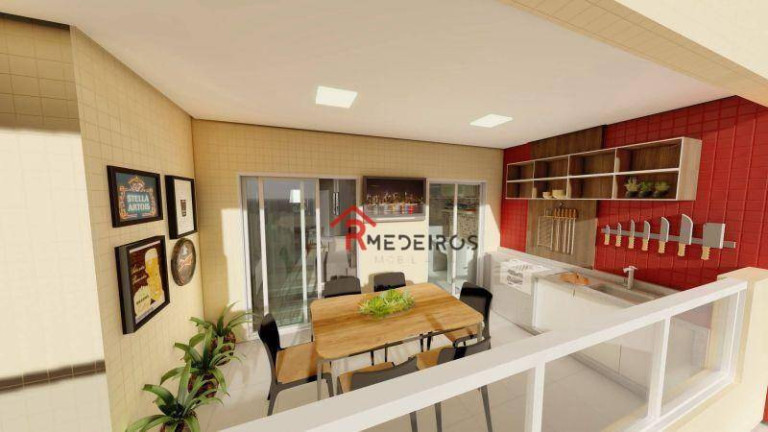 Foto do imóvel Apartamento com 2 Quartos à Venda, 85 m² em Tupi - Praia Grande