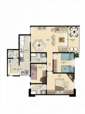 Imagem Apartamento com 3 Quartos à Venda, 88 m² em Imbuí - Salvador