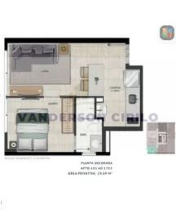 Foto do imóvel Apartamento com 1 Quarto à Venda, 30 m² em Imbuí - Salvador