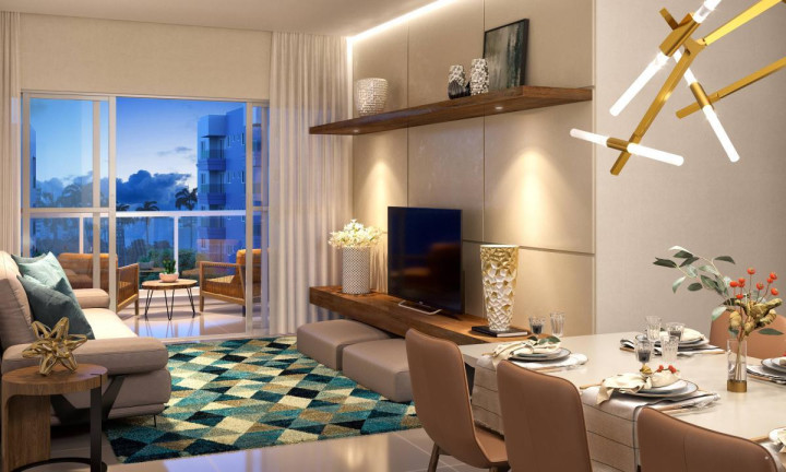 Foto do imóvel Apartamento com 4 Quartos à Venda, 124 m² em Praia Da Costa - Vila Velha