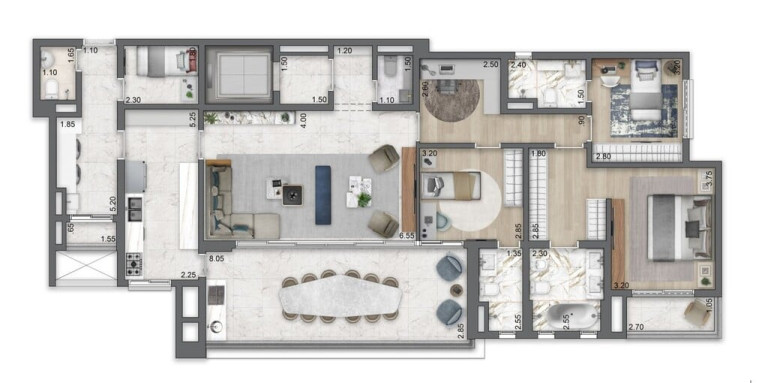 Imagem Apartamento com 4 Quartos à Venda, 198 m² em Moema - São Paulo