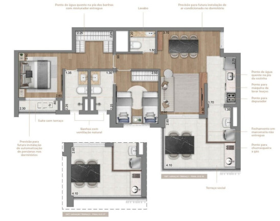 Imagem Apartamento com 3 Quartos à Venda, 126 m² em Brooklin Paulista - São Paulo