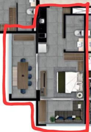 Imagem Apartamento com 2 Quartos à Venda, 41 m² em Aldeota - Fortaleza