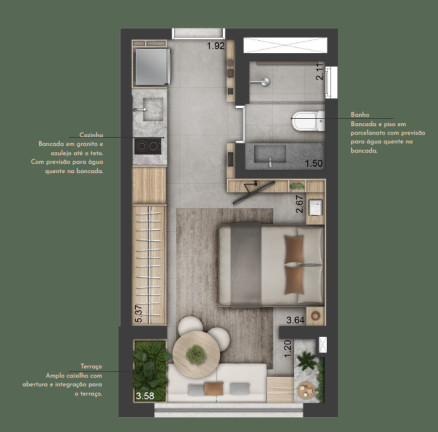 Imagem Apartamento com 1 Quarto à Venda, 27 m² em Aclimação - São Paulo
