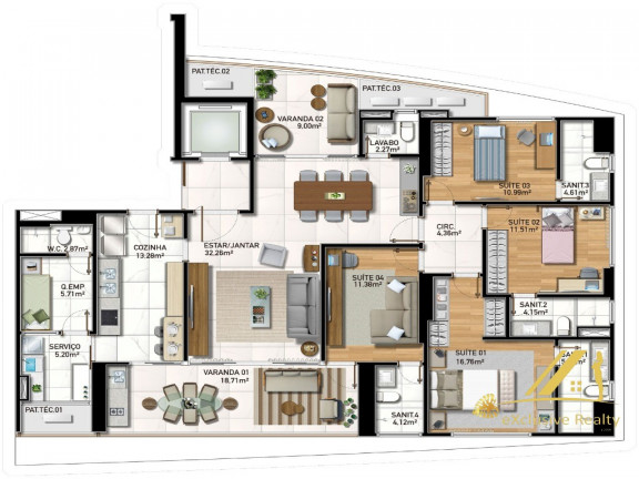 Imagem Apartamento com 3 Quartos à Venda, 172 m² em Horto Florestal - Salvador