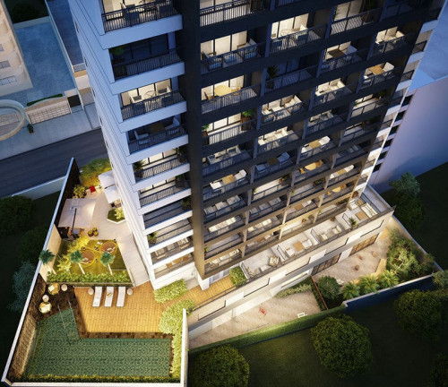 Foto do imóvel Apartamento com 1 Quarto à Venda, 49 m² em Centro - São Paulo