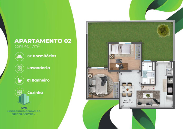 Imagem Apartamento com 2 Quartos à Venda,  em Loteamento Dinorá Rosa - Sorocaba