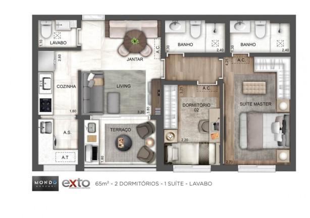 Imagem Apartamento com 3 Quartos à Venda, 82 m² em Vila Andrade - São Paulo