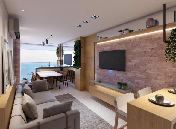 Foto do imóvel Apartamento com 3 Quartos à Venda, 73 m² em Praia De Itaparica - Vila Velha